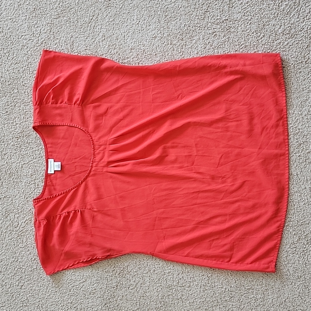 Motherhood maternity red blouse